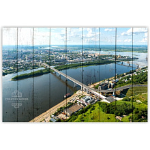 Панно с изображением города Creative Wood Города Нижний Новгород